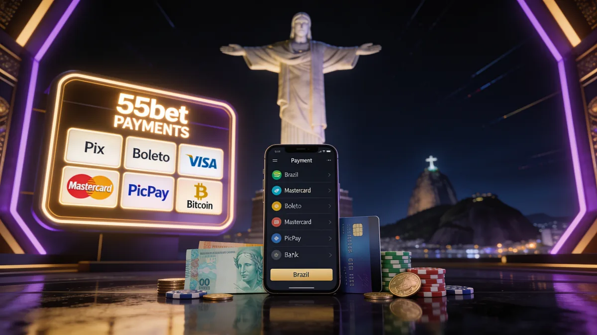 Bônus de Boas-Vindas do Cassino 55bet para jogadores no Brasil