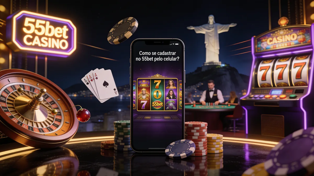 Como se cadastrar no 55bet pelo celular? — 55bet no Brasil