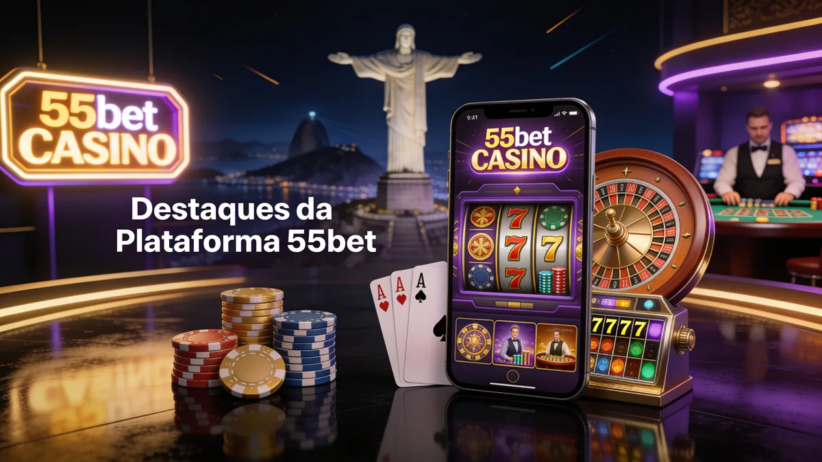 Destaques da Plataforma 55bet para jogadores no Brasil