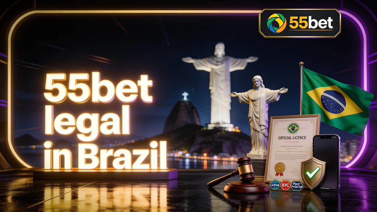 55bet no Brasil — O 55bet Casino é Legal e Seguro no Brasil?